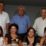 Margarita De los Rios, Adalgiza Frieri, Lola de García, Guiomar de Salas, Lorenzo García, Rodrigo Salas y Amaury Paez.