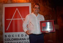 En Cartagena se entregó el premio arquitecto del año de Bolívar Juan Carlos López Barreto